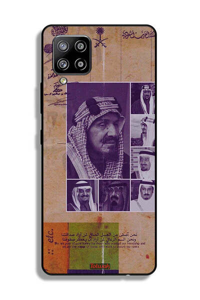 Tolwak غطاء حماية لهاتف سامسونج جالاكسي A42 5G، صور قديمة لملوك السعودية