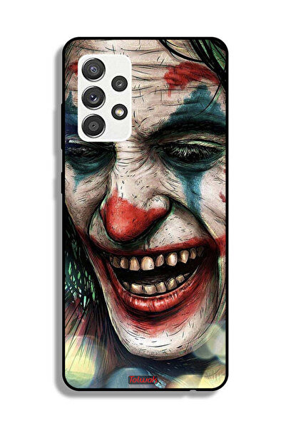 Tolwak Samsung Galaxy M32 5G Protective Case Cover Joker Laughing Face