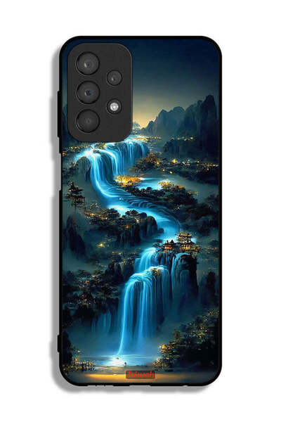 Tolwak غطاء حماية لهاتف Samsung Galaxy A23 بتصميم شلال فني