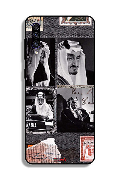 Tolwak غطاء حماية لهاتف سامسونج جالكسي A50، ملصق الملك فيصل العتيق