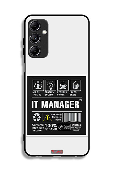 Tolwak غطاء حماية لهاتف Samsung Galaxy A14 5G - ملصق مدير تكنولوجيا المعلومات