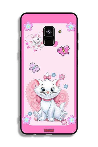 Tolwak غطاء حماية لهاتف Samsung Galaxy A8 Plus (2018) على شكل قطة لطيفة