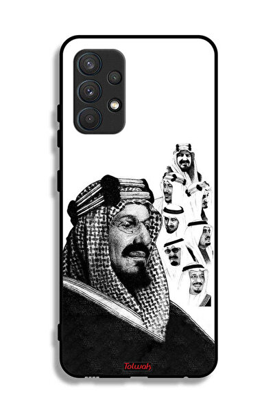 Tolwak Samsung Galaxy A32 4G Protective Case Cover Kings Of Saudi Arabia BW P...