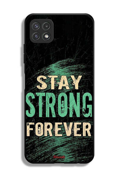 Tolwak Samsung Galaxy A22 5G Protective Case Cover Stay Strong Forever