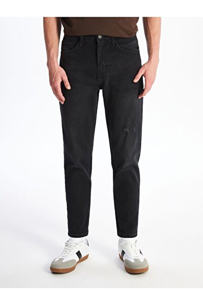 LC Waikiki Siyah 710 Loose Fit Erkek Jean Pantolon