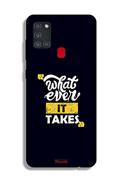 Tolwak غطاء حماية لهاتف Samsung Galaxy A21s مهما كان الأمر