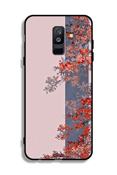 Tolwak غطاء حماية لهاتف سامسونج جالاكسي A6 بلس (2018) برسومات أوراق الشجر وال...