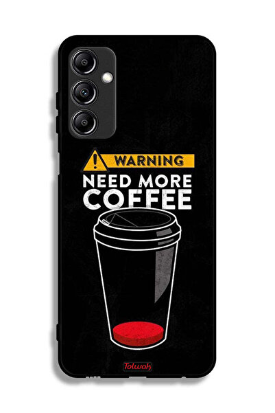 Tolwak غطاء حماية لهاتف Samsung Galaxy A14 5G - هل تحتاج إلى المزيد من القهوة؟