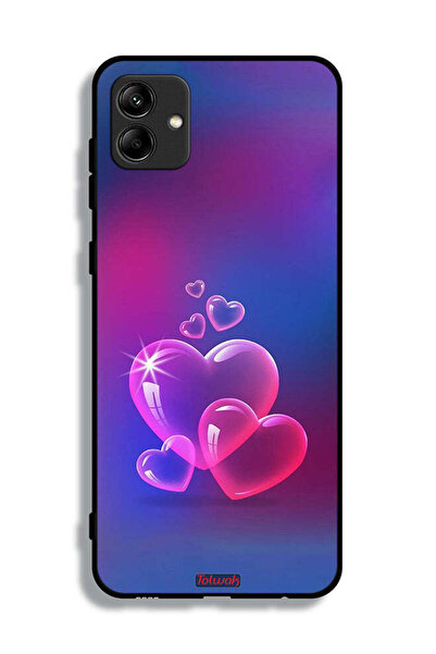 Tolwak غطاء حماية لهاتف سامسونج جالاكسي M04 بنقشة قلوب الماء