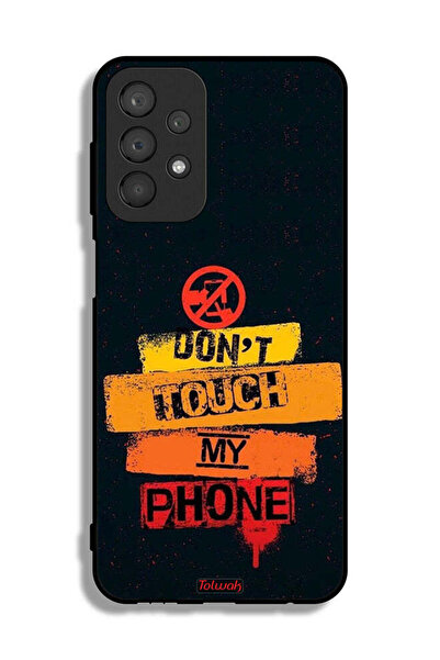 Tolwak Samsung Galaxy A23 Protective Case Cover Do Not Touch My Phone