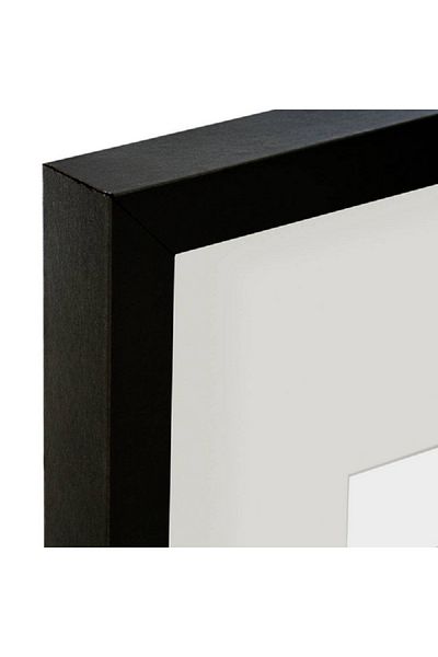 Atmosphera Manu Rectangular Shaped Tabletop Wooden Photo Frame Black 18 x 24cm