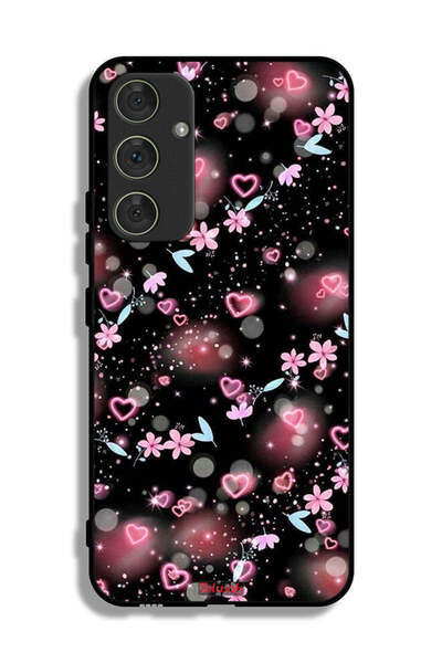 Tolwak Samsung Galaxy A54 5G Protective Case Cover Small Hearts And Flowers