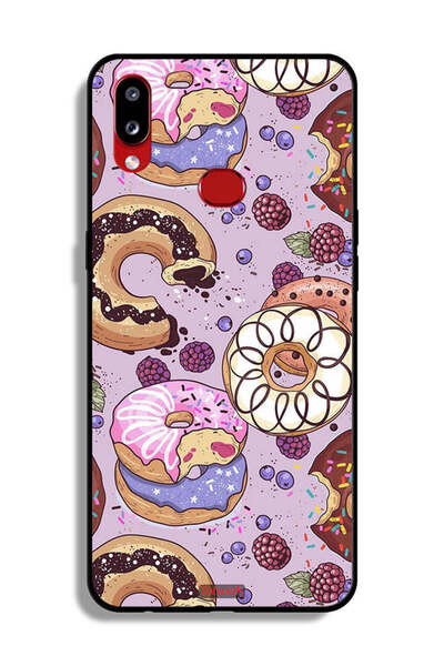 Tolwak غطاء حماية لهاتف سامسونج جالكسي A10s برسومات دوناتس آرت