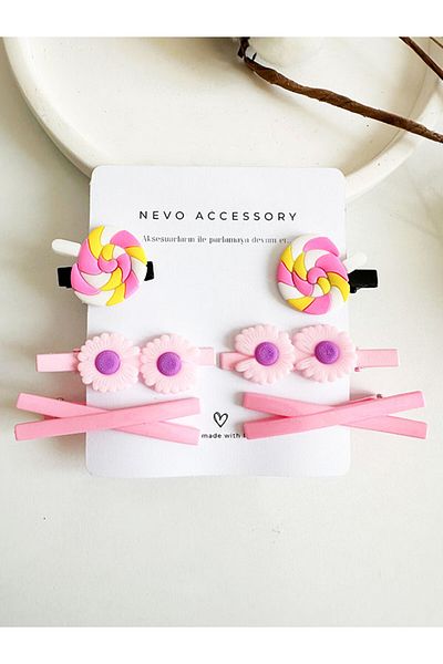 NevoAccessory Children's Colorful 3-Piece Set Clip Buckle Set