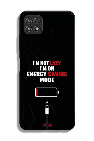 Tolwak غطاء حماية لهاتف سامسونج جالكسي A22 5G أنا لست كسولاً، أنا في وضع توفي...