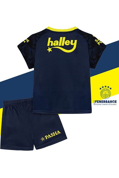 Fenerbahçe Original Licensed 23/24 Navy Blue Baby Jersey Set