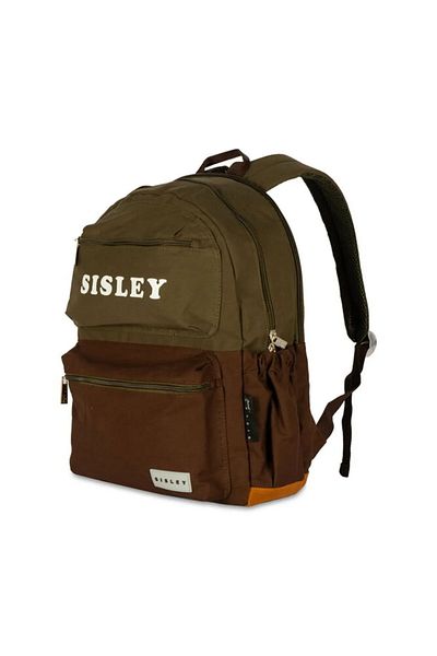 Sisley 12911 Khaki Unisex Backpack
