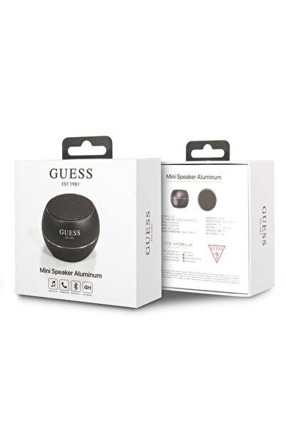 Guess Mini difuzor Bluetooth (GUWSALGEP), 3W, autonomie baterie 4 ore, negru