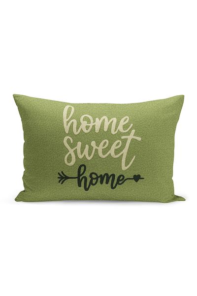 Bertille Home Husă de pernă imprimată digitală pe două părți (aspect de model de broderie Punch/Punch)