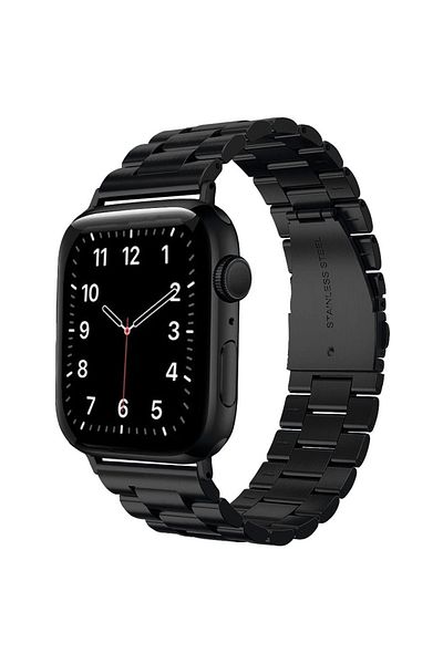 O Ozone Apple Watch Ultra 49mm / 45mm / 44mm / 42mm | Metal Straps | Black