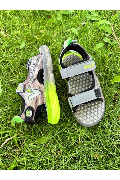 Vicco Size 22-30 Lighted Non-Slip Comfortable Sole Boys Sandals