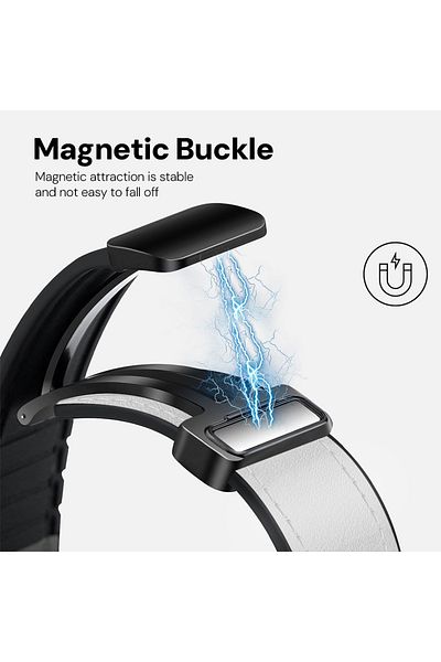 O Ozone 22mm Silicone Bands | Samsung Galaxy Watch 3 45mm/Galaxy Watch 46mm/Gear S3 Frontier/Classic | White