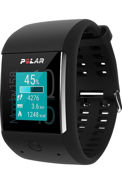 POLAR M600 Fitness Tracking Smartwatch with Optical Heart Rate Sensor - Black
