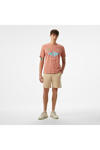 Champion Rib Cuff Erkek Bej Şort