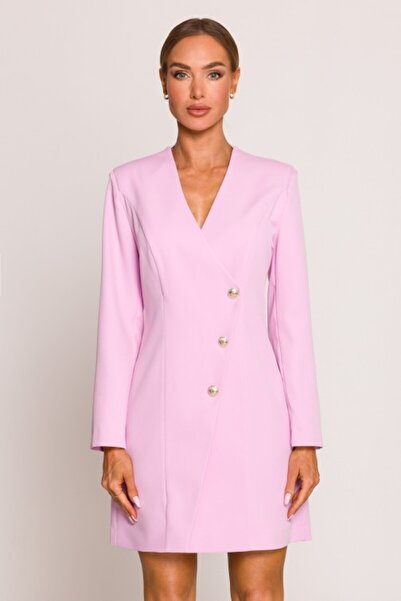 Made of Emotion Blazer dress with gold buttons