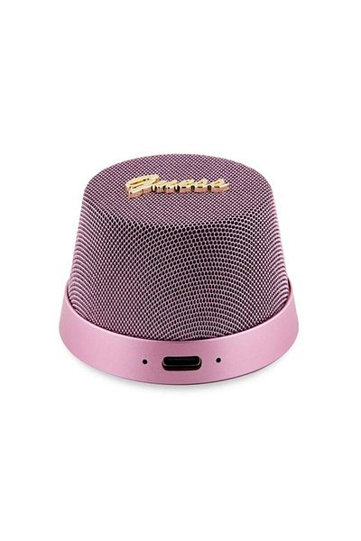 Guess Magnetic Script Portable Speaker (GUWSC3ALSMK), Bluetooth 5.3, 12h autonomy, Pink, 60x60x40mm