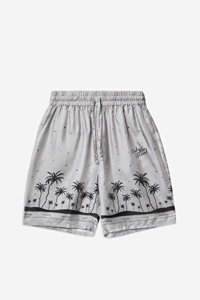 American Rag Cie شورت Desert Cloud Silk - موديل رمادي أنيق ومريح للرجال