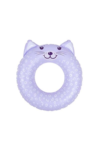 Swim Essentials عوامة سباحة 55 سم - ليلك ليوبارد