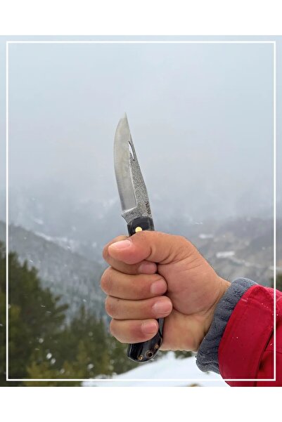 Artabel Doğal Düz Model Koç Boynuzu Saplı Çakı