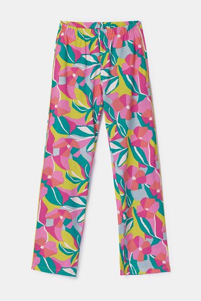 Woody Women's Pajamas-Obz - 980-Semender Themed Striped White