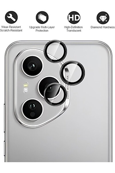 m.tk moveteck Honor 400 Pro Compatible Camera Protection Lens Protector Tempered Glass with Application Apparatus Shatterproof Glass