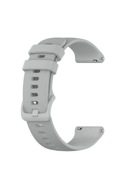 SKYDDAR INNOVATION Curea din silicon pentru Samsung Galaxy Watch 4/5/Active 2, Huawei Watch GT 3 /GT 3 Pro, W006 - Gri