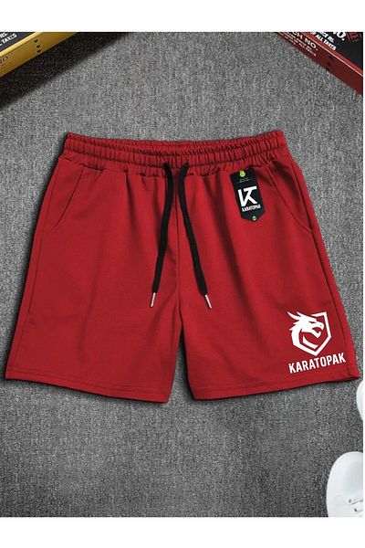 Karatopak Printed Unisex Summer Comfortable Basic Shorts