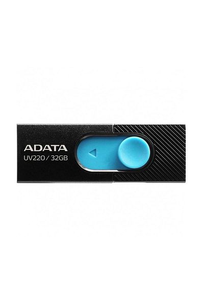 Adata Memory Stick Usb 2.0 Flashdrive, 32gb, , Memory Stick Uv220, Black