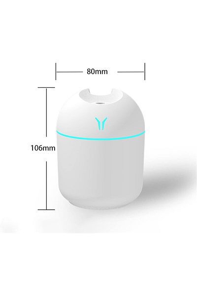 Generic Air Humidifier 250ml Mini Air Humidifier Night Lights USB Aroma Essential Oil Diffuser Car Home Cool