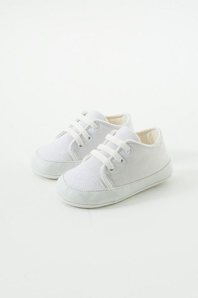 yummy kids First Step Non-Slip Sole Lace-Up Glitter Detail Comfortable Baby Girl Shoes Booties