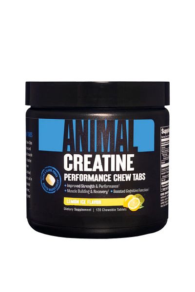 Animal Creatine Performance Chews Lemon Ice 120 chewables
