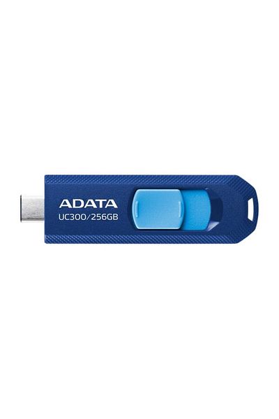 Adata Stick de memorie USB-C, 256 GB, 100 MB/s, UC300, albastru