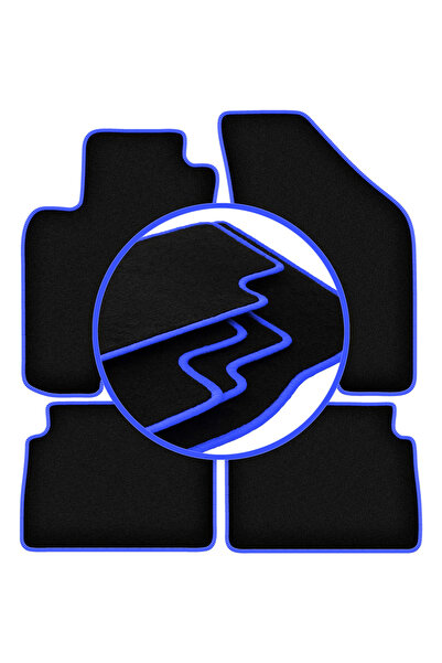 shumee Covorase CARLUX-BLUE pentru: Daewoo Leganza sedan (1997-2004)