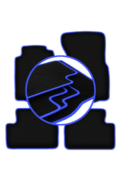 shumee Covorașe auto CARLUX-BLUE pentru: Volvo S90 I sedan (1997-1998)