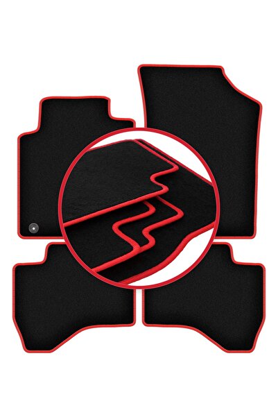 shumee Covorașe auto CARLUX-RED pentru: Toyota Aygo I hatchback (2005-2014)