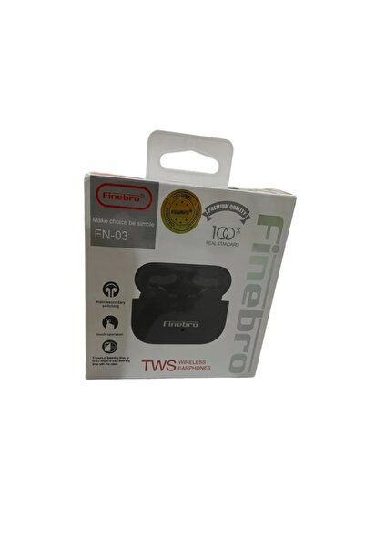Finebro سماعات أذن لاسلكية TWS مع علبة شحن