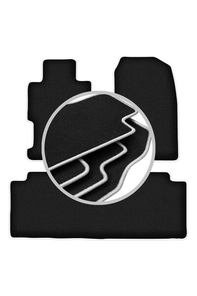 shumee Covorașe auto CARLUX-SILVER pentru: Honda Civic VII 5 uși (2001-1007)