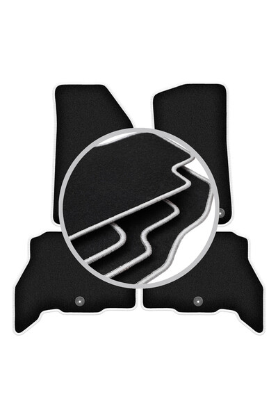 shumee Covorașe auto CARLUX-SILVER pentru: Jeep Wrangler JL 4XE 5 uși (2021-2...