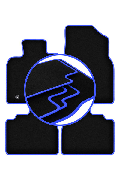 shumee Covorașe auto CARLUX-BLUE pentru: Toyota Camry IX sedan (2017-)