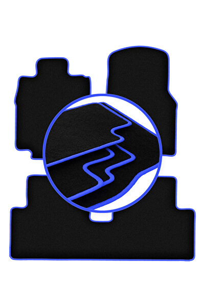 shumee Covorașe auto CARLUX-BLUE pentru: Mercedes A W168 hatchback (1997-2005)